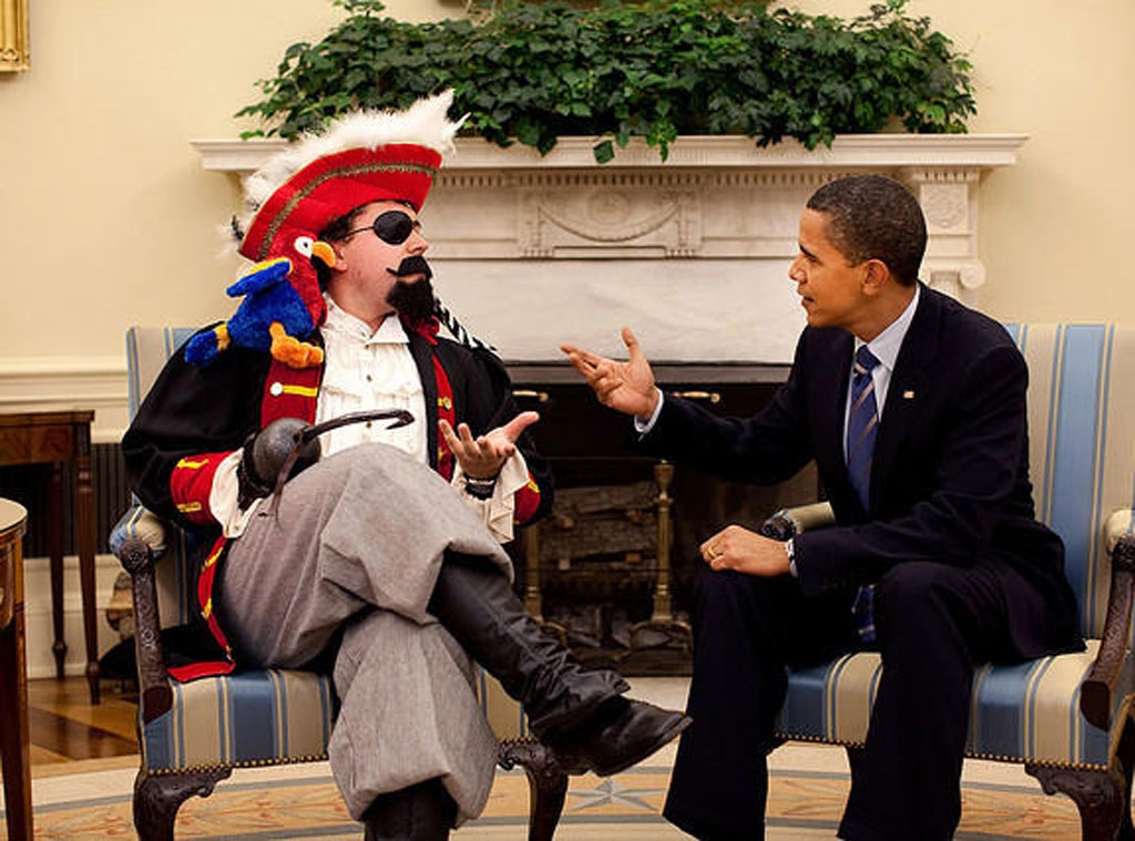 Barack Obama, Pirate, Twit Pic