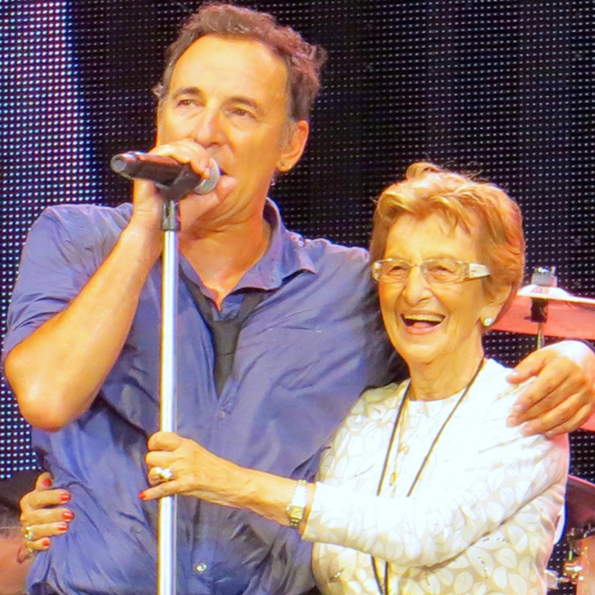 Bruce Springsteen's Mother Rocks Out