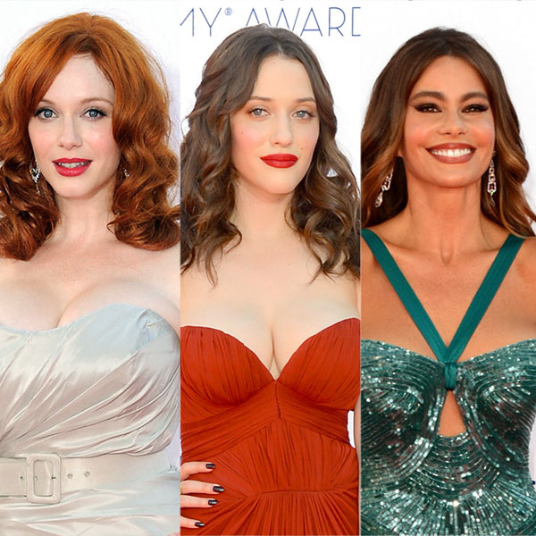 Cleavage on Display at the Emmys! - E! Online