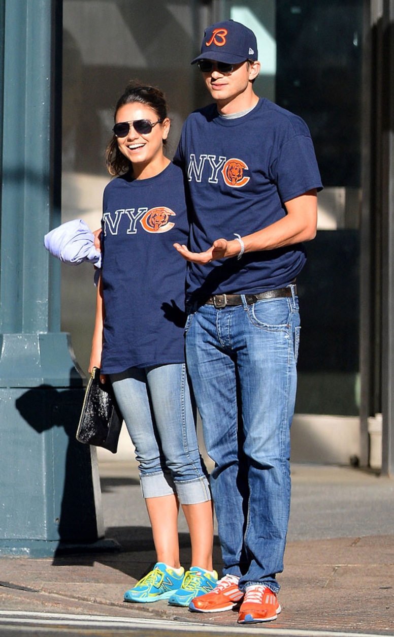 Celebrity Couples wearing Matching Outfits