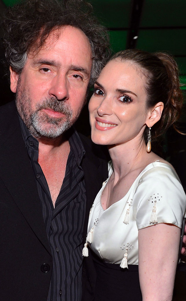 Tim Burton & Winona Ryder from Movie Premieres: Red Carpets and Parties ...