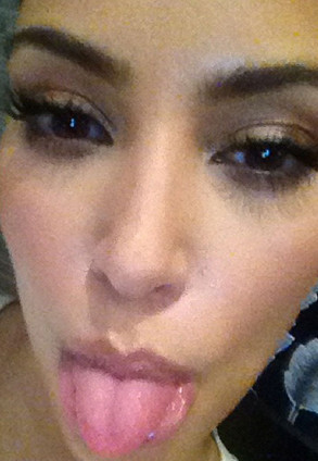 Tongue Time From Kim Kardashians Close Ups