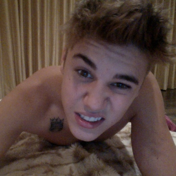 Justin Bieber, Twitter Pic