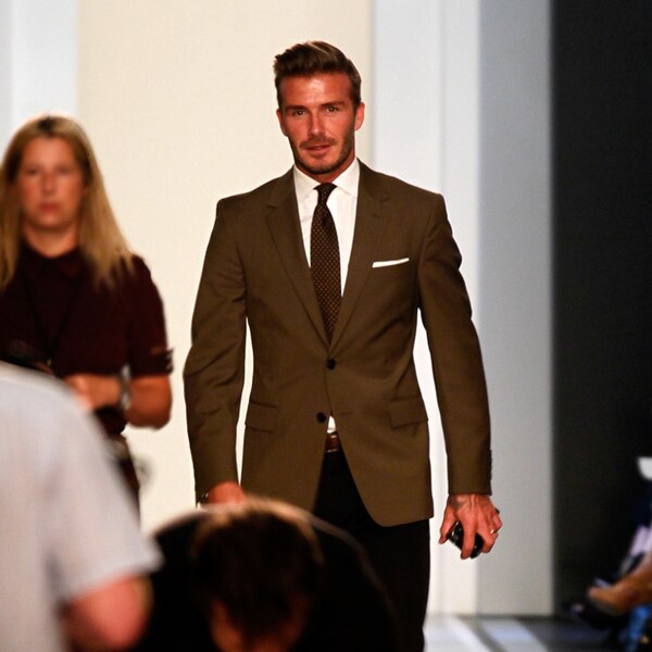 David Beckham from Fashion Week Spring 2013 | E! News