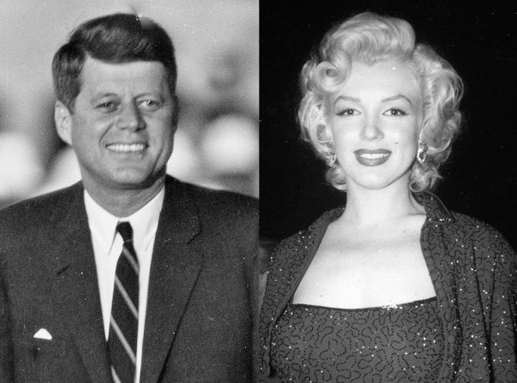 Marilyn Monroe & John F. Kennedy from Hollywood's Hot 