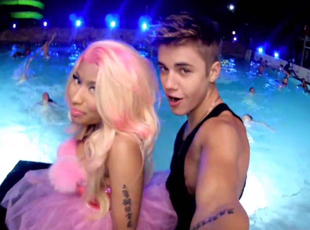 Justin Bieber, Nicki Minaj, Beauty and a Beat Video