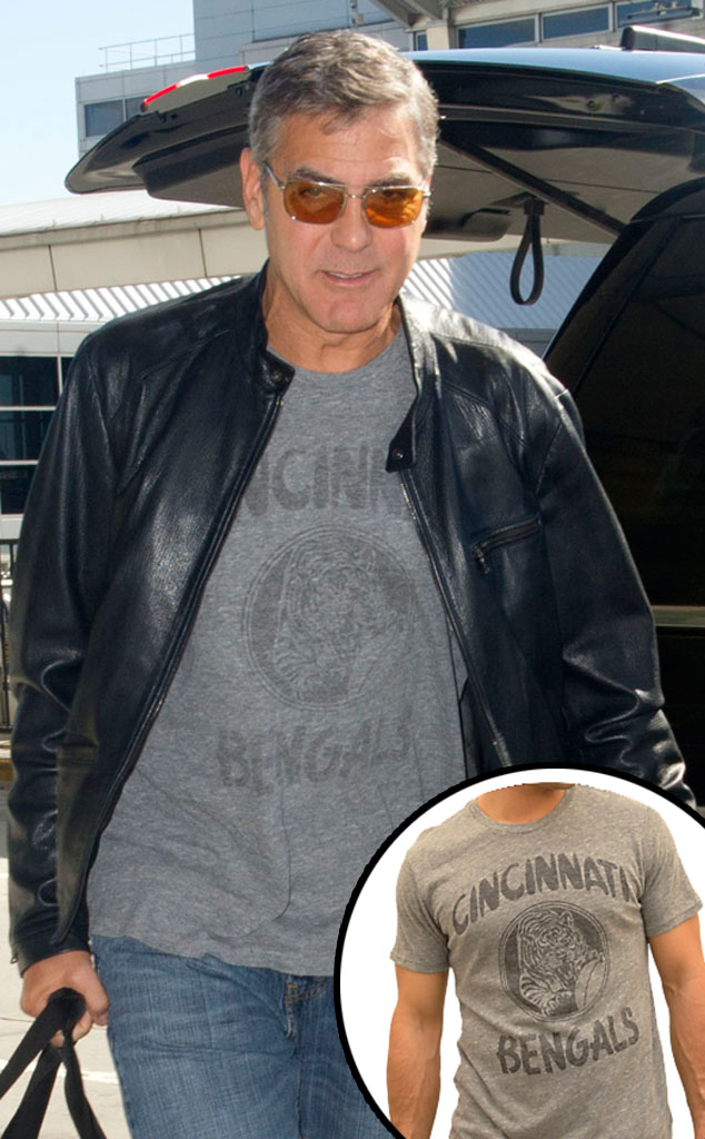 george clooney t shirt