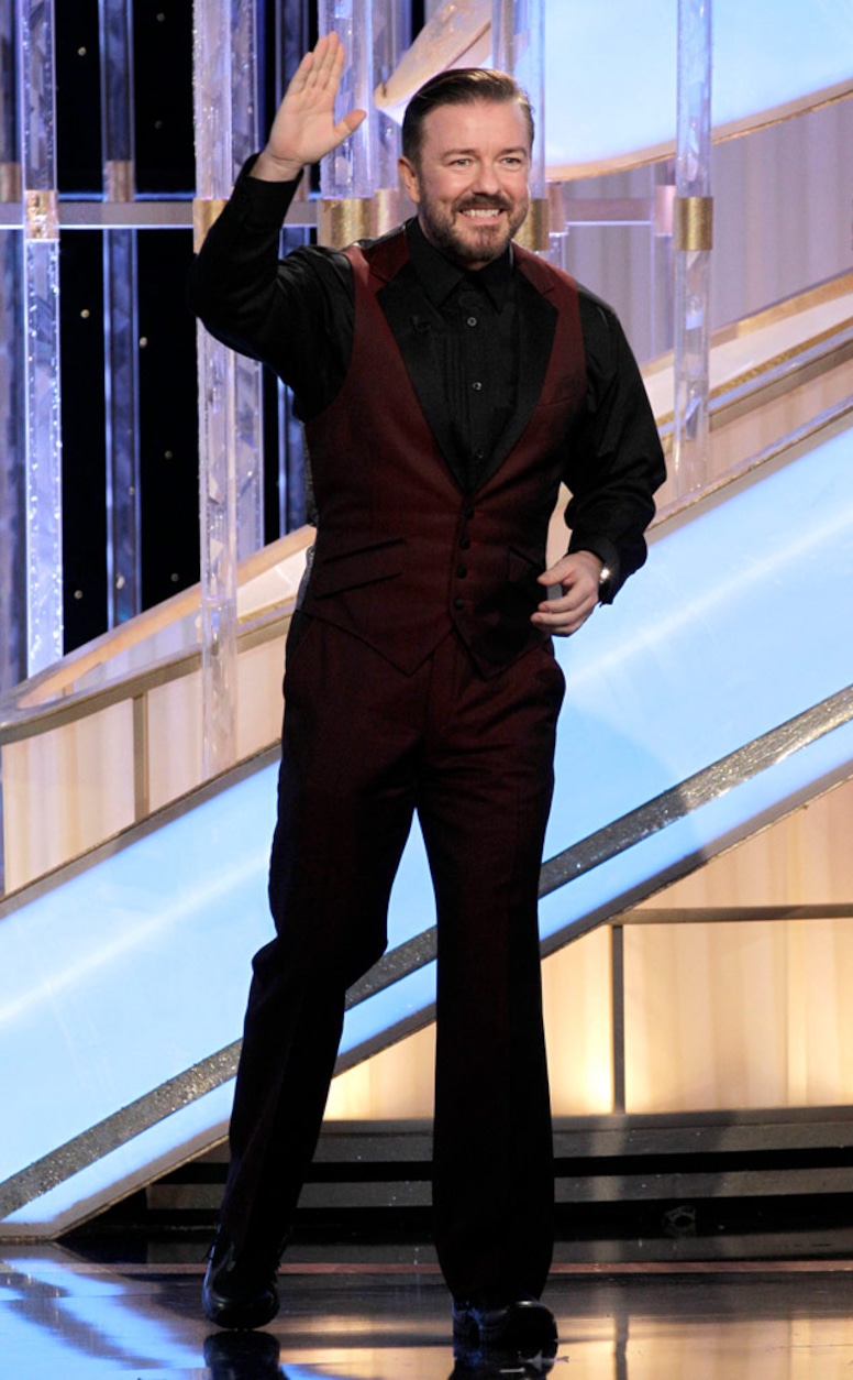 Ricky Gervais, Golden Globes