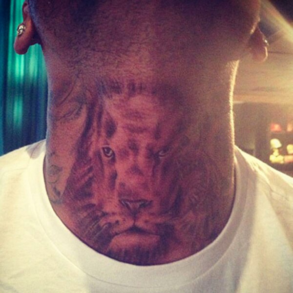 Chris Brown Gets Gigantic Colorful Portrait Tattoo Of Son Aeko - Urban  Islandz