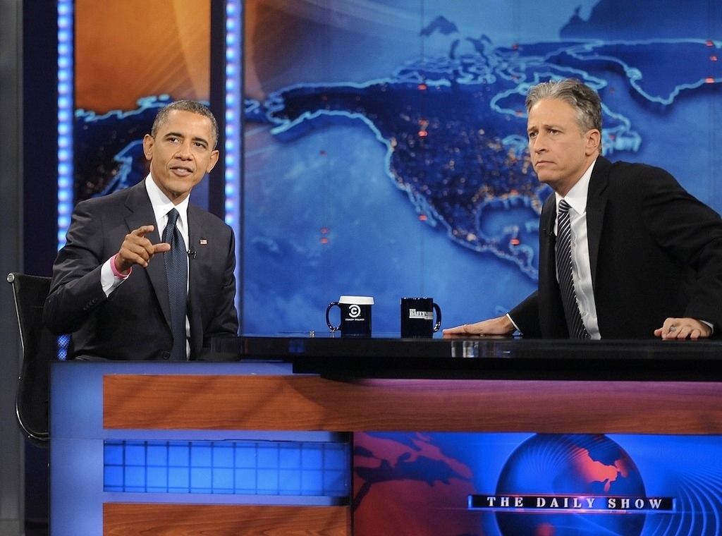 Barack Obama, Jon Stewart, The Daily Show