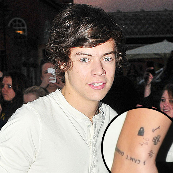 Breaking Down Harry Styless Tattoos  Teen Vogue