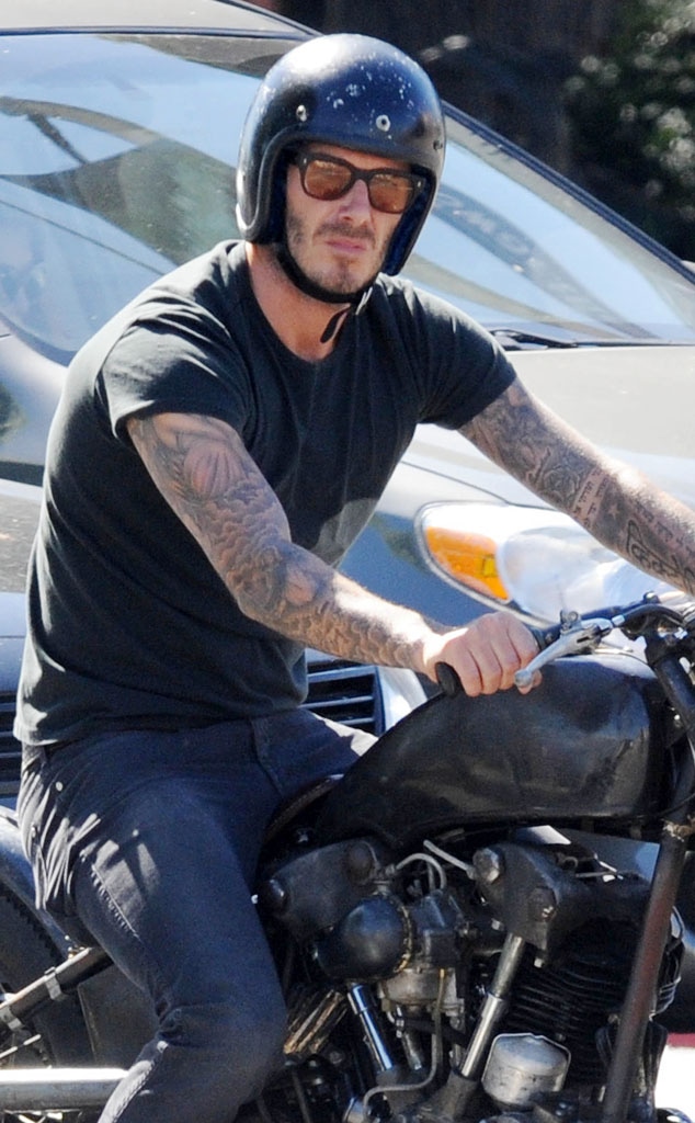 David Beckham, Motorcycle