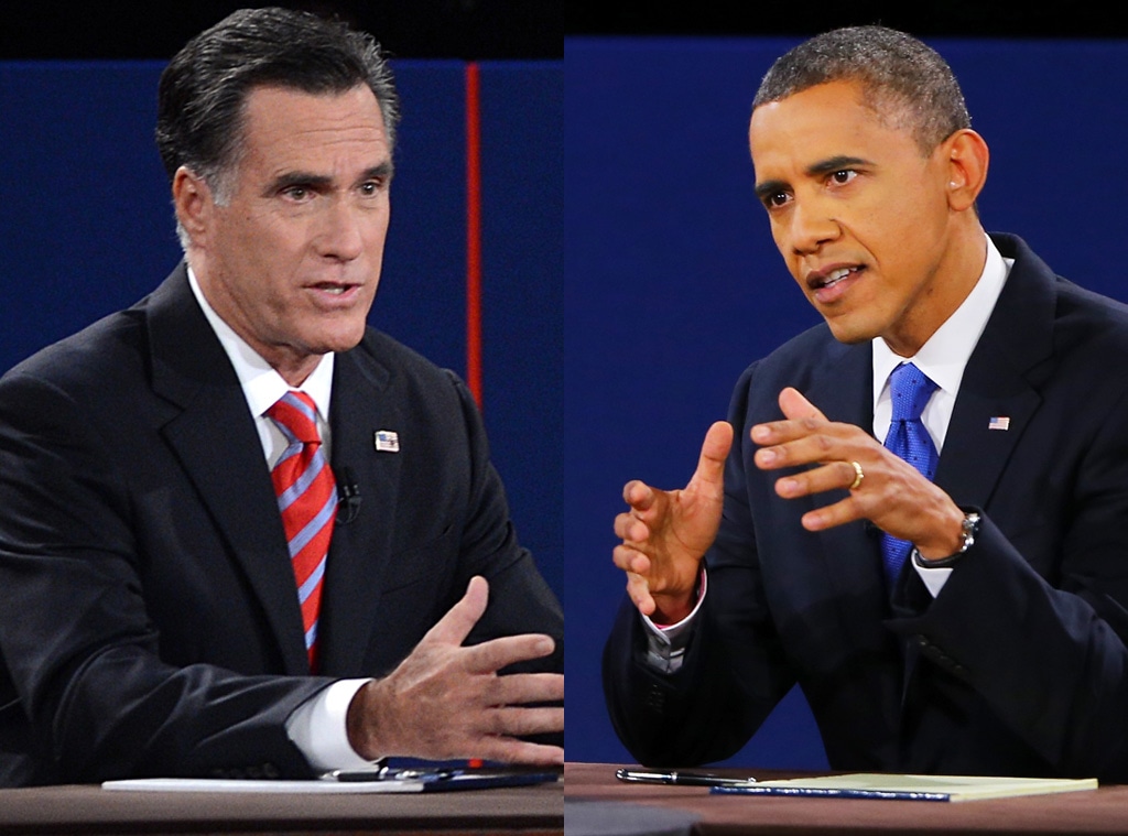Mitt Romney, President Barack Obama