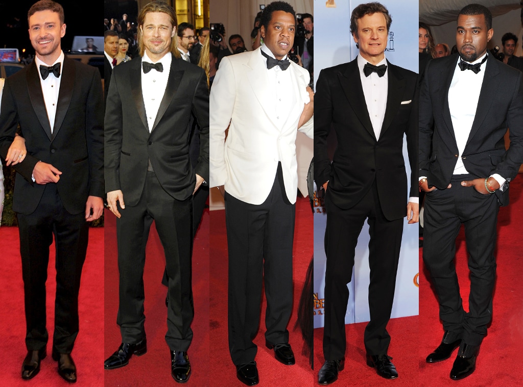 Justin Timberlake, Brad Pitt, Jay-Z, Colin Firth, Kanye West