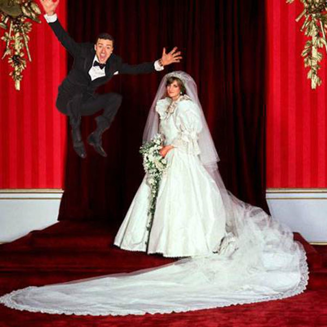 Justin Timberlake's Wedding Photo With Jessica Biel Jumps