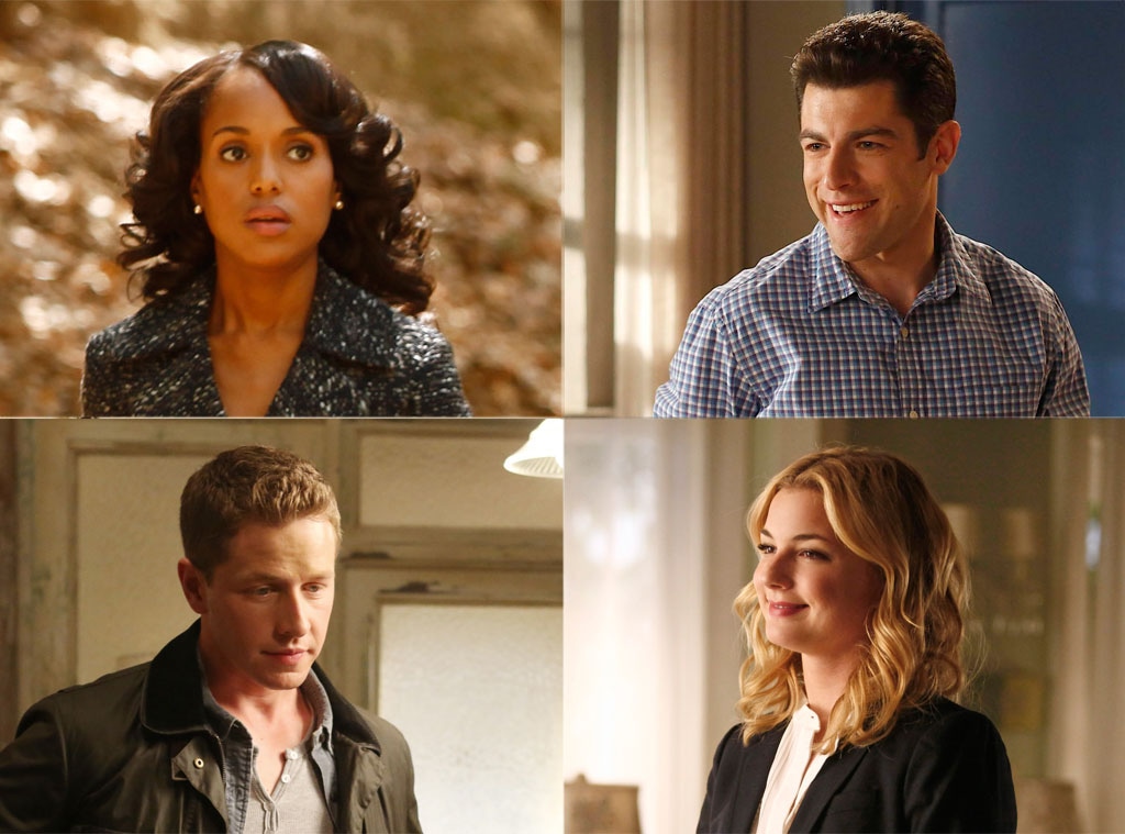 Emily VanCamp, Revenge, Max Greenfield, New Girl, Kerry Washington, Scandal, Josh Dallas, Once Upon a Time