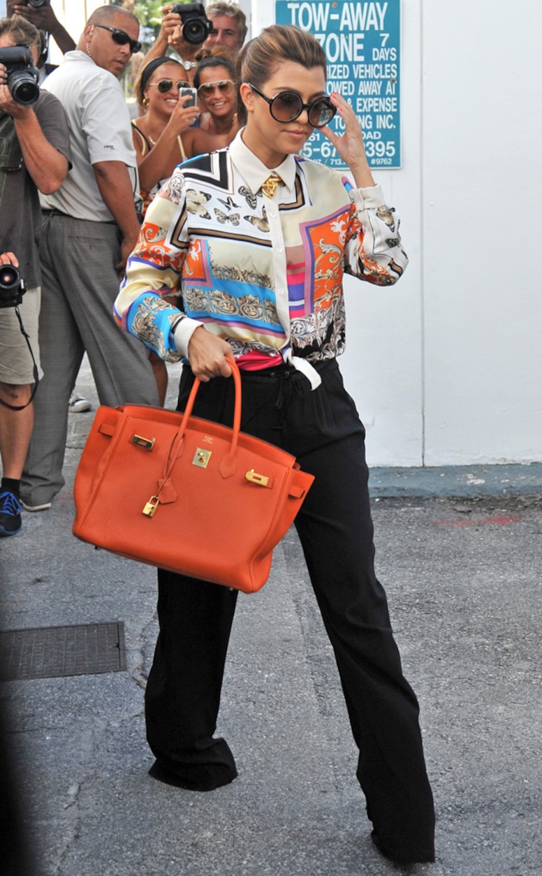 Celebrities Carrying Hermès Birkin Bags Through the Years, Photos