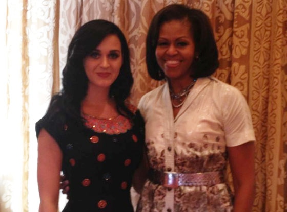 Katy Perry, Michelle Obama
