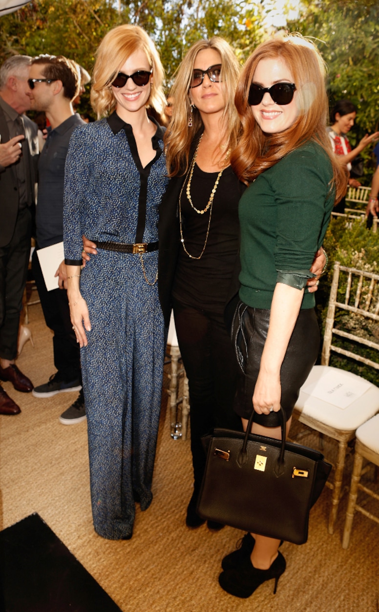 January Jones, Jennifer Aniston, Isla Fisher