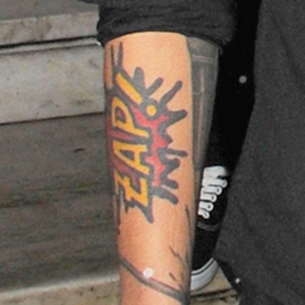 Guess Who's Sporting a New Comic-Book-Inspired Tattoo? - E! Online - CA