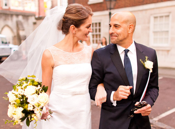 Stanley Tucci and Felicity Blunt's Beautiful Wedding Photo ...