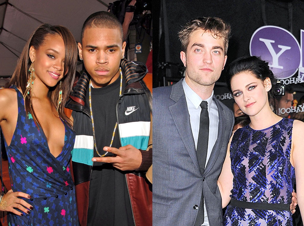 Rihanna, Chris Brown, Robert Pattinson, Kristen Stewart