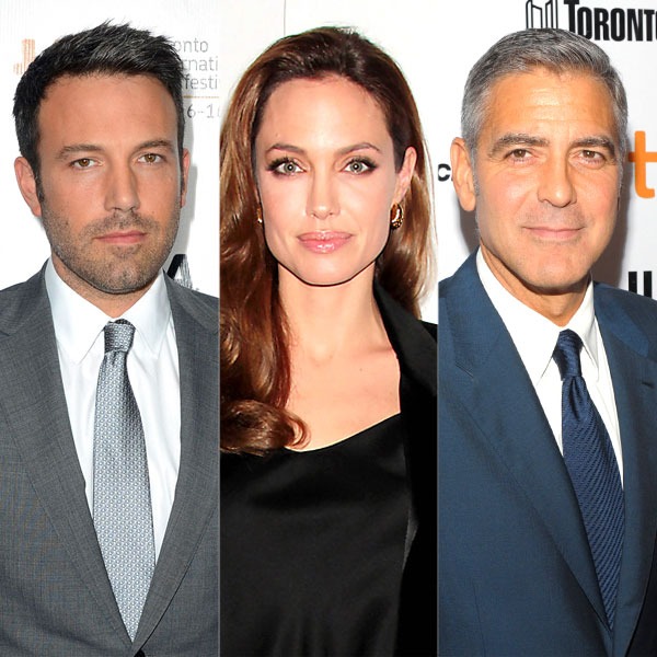 George Clooney, Angelina Jolie, Ben Affleck