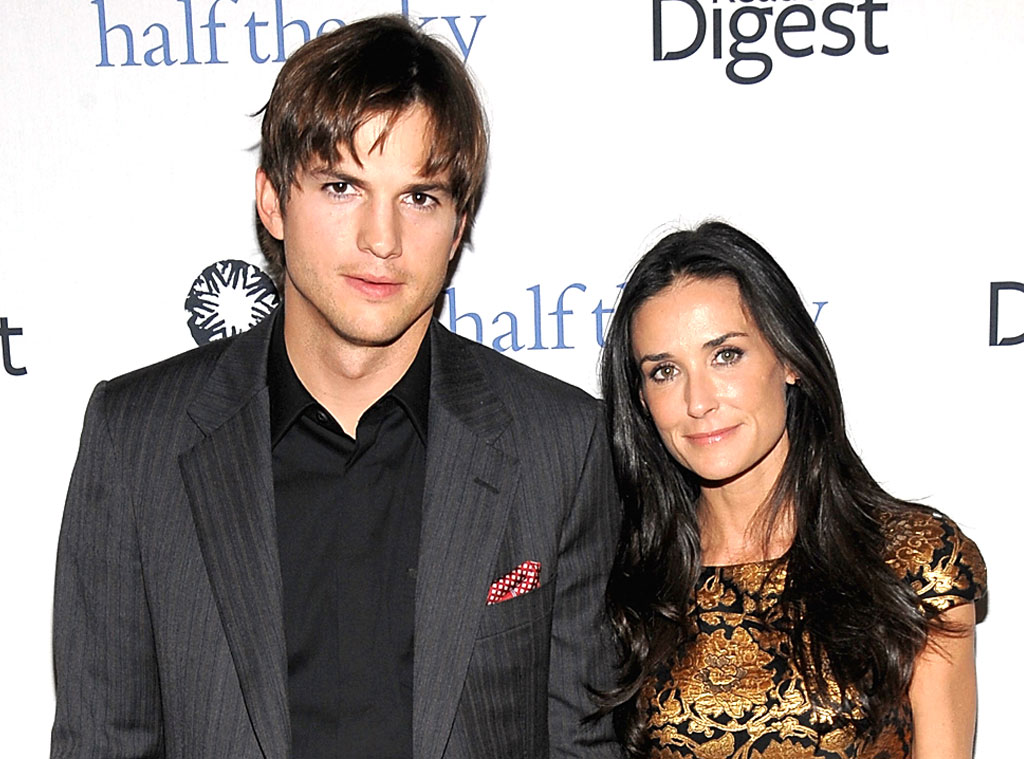 Ashton Kutcher, Demi Moore 