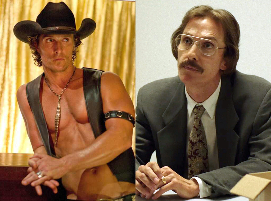 Matthew McConaughey, Magic Mike, Dallas Buyers Club, Weight Loss or Weight Gain for Roles