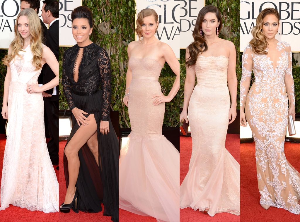 Trend Alert: Lace, Amanda Seyfried, Eva Longoria, Amy Adams, Megan Fox , Jennifer Lopez