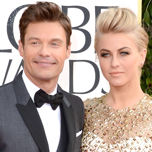 Ryan Seacrest, Julianne Hough, Golden Globe