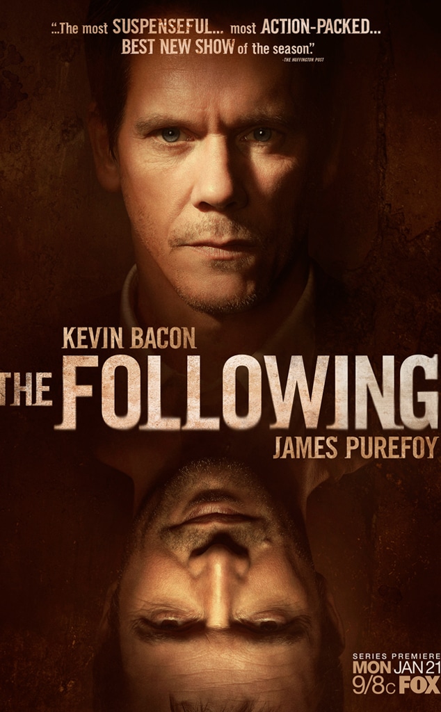 The Following, Kevin Bacon, James Purefoy