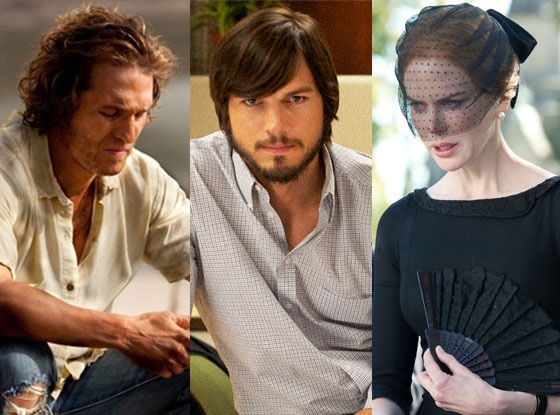 Nicole Kidman, Stoker, Ashton Kutcher, Jobs, Matthew McConaughey, Mud