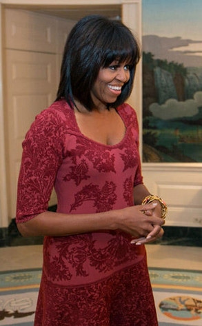 Michelle Obama Gets Bangs—Check Out FLOTUS' New Birthday Hair! | E! News