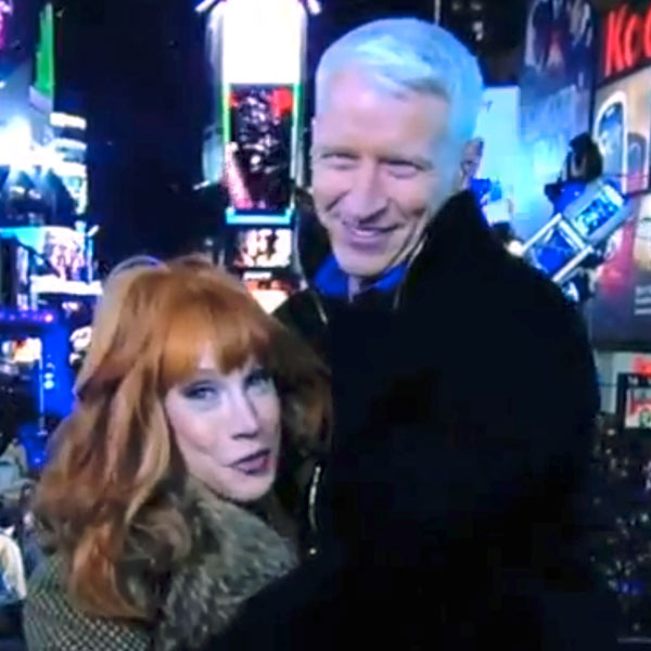 Kathy Griffin On Anderson Cooper New Year's Eve 