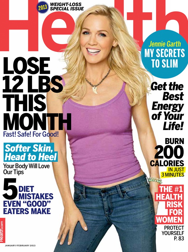 Jennie Garth, Health Magazine Cover