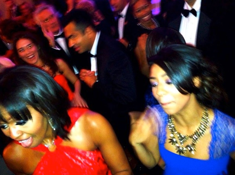 India Benet, Michelle Obama, Twit Pic
