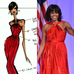 Michelle Obama's Jason Wu Dress for the 2013 Inaugural Ball—See the ...