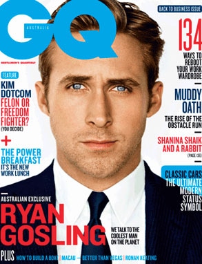 Ryan Gosling, GQ Australia 