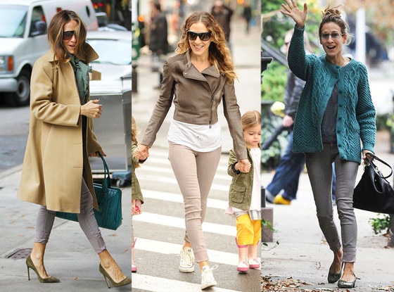 Sarah Jessica Parker's Pale Skinny Jeans Are Having a Moment | E! News