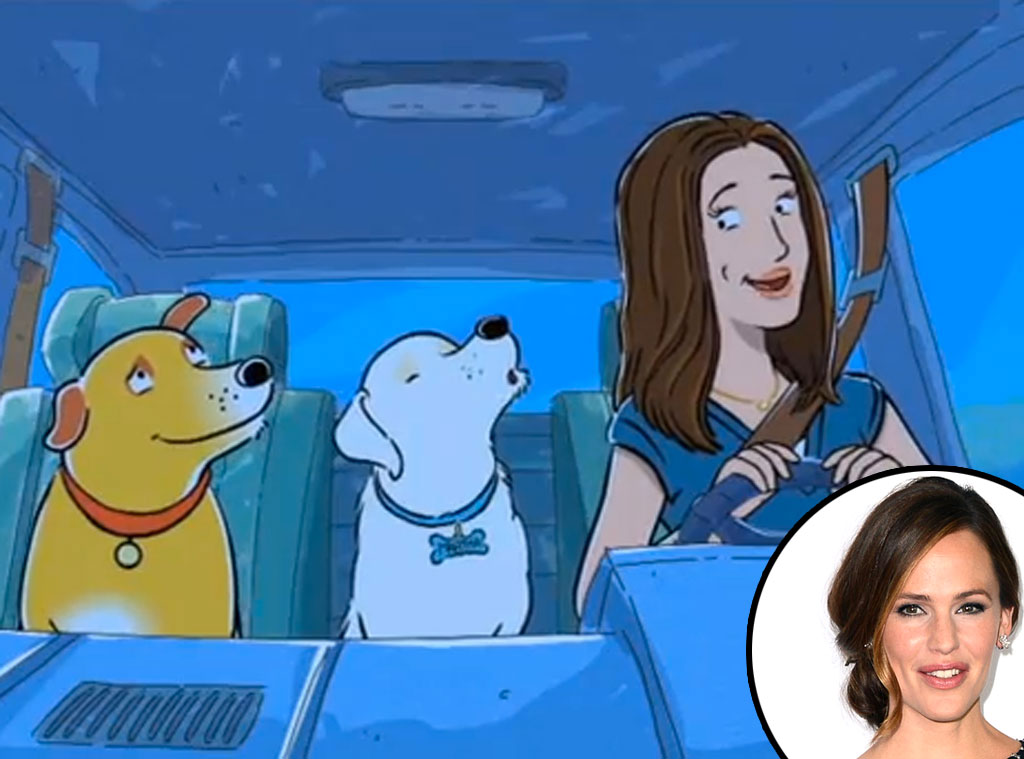 Jennifer Garner on Martha Speaks: Star Gets Animated, Provides Voice