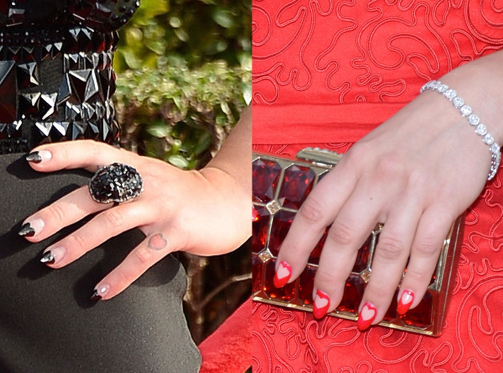 Kelly Osbourne, Kaley Cuoco, Nails