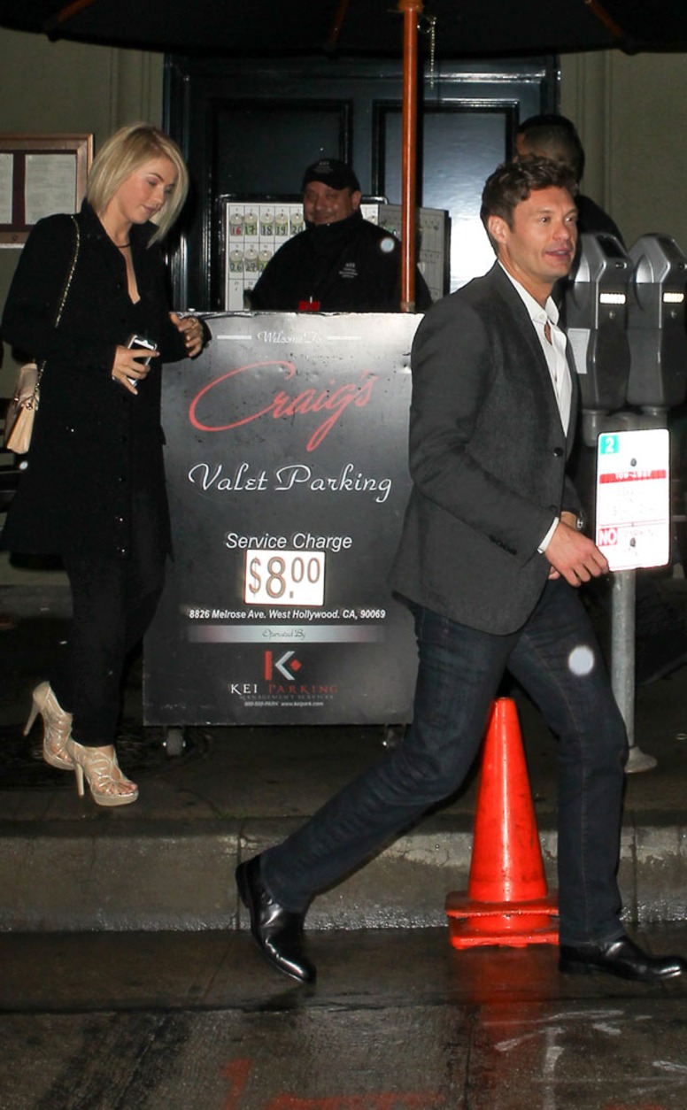 Julianne Hough, Ryan Seacrest