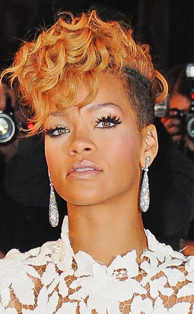 Poodle Pretty from Rihanna's 10 Wildest Red Carpet Beauty Looks | E! News