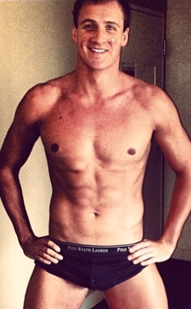 Ryan Lochte Flaunts Hot Bod, Wears Tiny Underwear