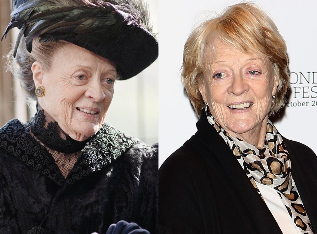 Maggie Smith As The Dowager Countess From Downton Abbey Stars In And ...