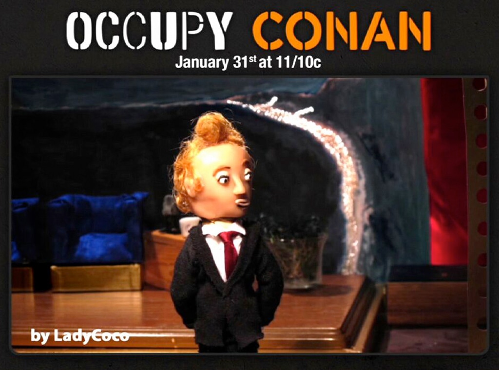 Conan, Puppet, Occupy Conan