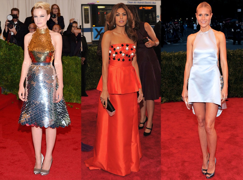 Gwyneth Paltrow, Eva Mendes & More Stars Stun in Prada Gowns Gwyneth Paltrow, Eva Mendes & More Stars Stun in Prada Gowns