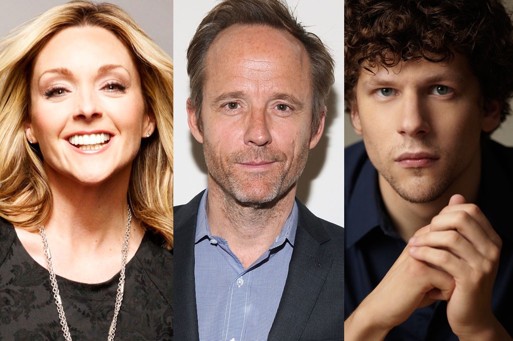 Jesse Eisenberg, Jane Krakowski, Jonathan Benjamin Hickey