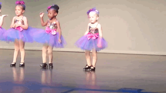 This Little Girl Tap Dancing To The Beat Of Her Own Drum Will Brighten